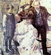 Lovis Corinth, Der Kunstler und seine Familie